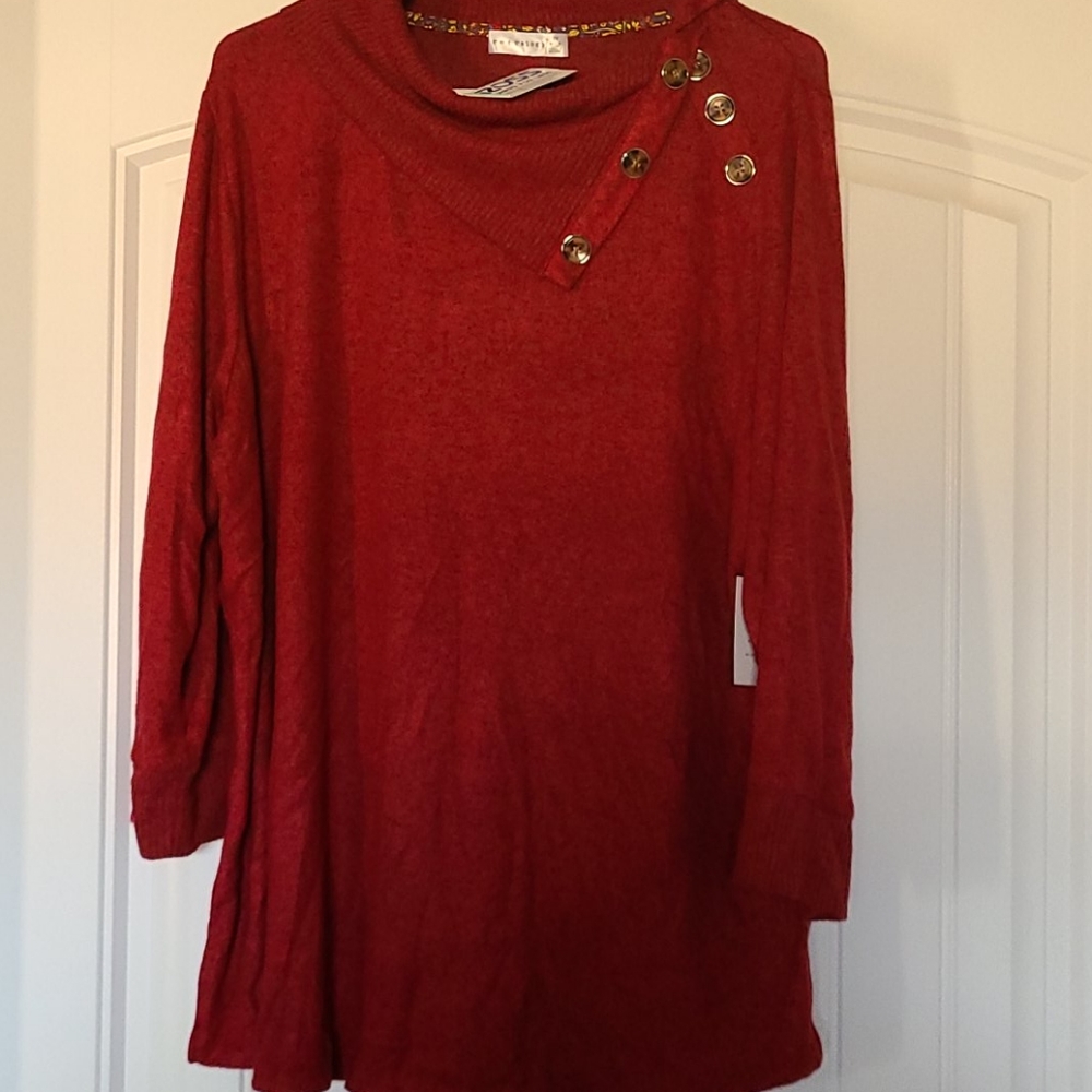3/4 sleeve light sweater